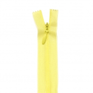 Reißverschluss, nahtverdeckt, 22 cm, 4 mm, 22216-503, gelb