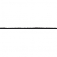Schnur, flauschig, 2 mm, 23138-002, schwarz