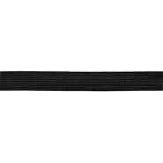 Gummiband, 25 mm, 23162-002, schwarz