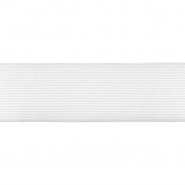 Gummiband, 100 mm, 23167-001, weiß