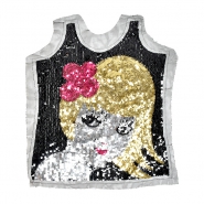 Panel, Pailletten, 42 x 48 cm, 22631-10