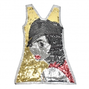 Panel, Pailletten, 52 x 69 cm, 22631-22