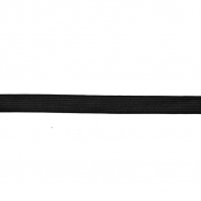 Gummiband, 12 mm, 23298-002, schwarz