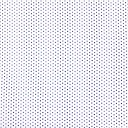 Baumwolle, Popeline, Sterne, 19657-102, blau-weiß