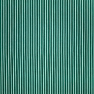 Baumwolle, Popeline, Streifen, 23367-023, petrol