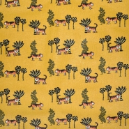 Baumwolle, Popeline, Tiere, 23501