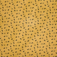 Baumwolle, Popeline, Druck, 23562, ocker