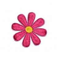 Applikation, floral, 18344-007, pink