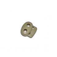 Kordelstopper, 2-Loch, 22271-24, beige