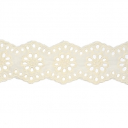 Spitze, Baumwolle, 67 mm, 23633-003, sahne