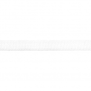 Band, Baumwolle, Köper, 15 mm, 23683-1, weiß