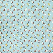 Baumwolle, Popeline, Tiere, 23741