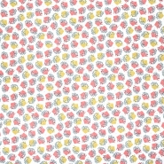 Baumwolle, Popeline, Natur, 23729-4, rosa