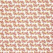 Baumwolle, Popeline, Druck, 23730-1, ziegelfarben