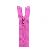 Reißverschluss, teilbar, 50 cm, 6 mm, 18299-737, rosa