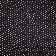 Baumwolle, Satin, geometrisch, 24070-006, dunkelblau