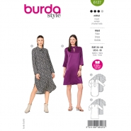 Schnittmuster, grün, Damenkleid, 6127