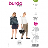 Schnittmuster, grün, Damenshirt, 6144