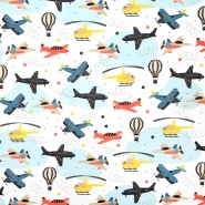 Baumwolle, Satin, digital, für Kinder, 24103-130