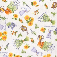 Deko, Druck, floral, 24125