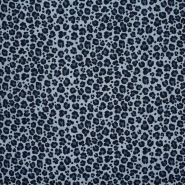 Musselin, doppelt, tierisch, 24175-003, blau