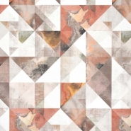 Deko, Druck, digital, geometrisch, 24271-12, ziegelfarben