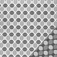 Dekojacquard, beidseitig, Natur, 24287-92, grau