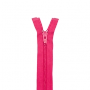 Reißverschluss, teilbar, 50 cm, 6 mm, 18299-544, Fuchsie