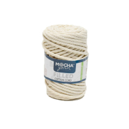 Garn, Macrame Filled 5 mm, 24314-4, sahne