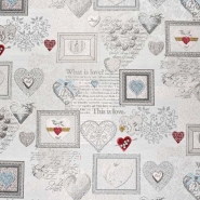 Deko, Jacquard, romantisch, 24336