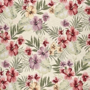 Deko, Jacquard, floral, 24339