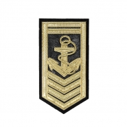 Applikation, Wappen, 24397-100, golden