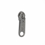 Schieber für Reißverschluss am Meter, 3 mm, 24408-101, silbern