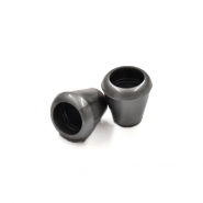 Schnurabschluss, 5-6mm, 00431-1, dunkelgrau