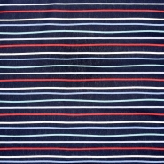 Baumwolle, Popeline, Streifen, 25102-008, blau