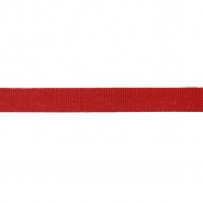 Band, Baumwolle, 15 mm, 23309-7, rot