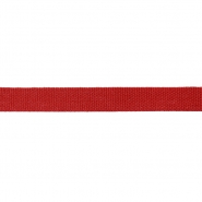 Band, Baumwolle, 10 mm, 23308-7, rot
