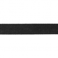 Band, Baumwolle, 30 mm, 23311-2, schwarz