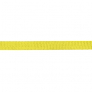 Band, Baumwolle, Köper, 10 mm, 23083-6, gelb