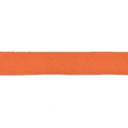 Band, Baumwolle, Köper, 20 mm, 25123-30, orange