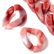 Ovales Kettenglied, Stck., 25178-240, koralle