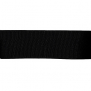 Ripsband, Polyester, 50 mm, 25351-030, schwarz