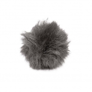 Bommel, Kunstpelz, 9 cm, 25354-027, grau