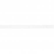 Ripsband, Viskose, 10 mm, 25360-001, weiß