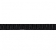 Ripsband, Viskose, 13 mm, 25361-002, schwarz