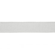 Ripsband, Viskose, 25 mm, 25363-034, grau