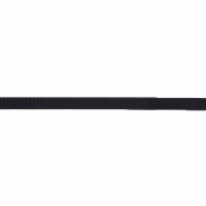 Ripsband, Baumwolle, 9 mm, 25368-002, schwarz