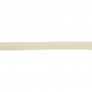 Ripsband, Baumwolle, 12 mm, 25369-003, natur