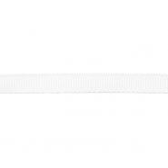 Ripsband, Baumwolle, 15 mm, 25370-001, weiß