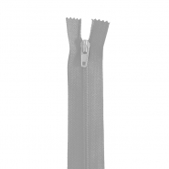 Reißverschluss, spiralig, 20 cm, 4 mm, 8303-710, grau